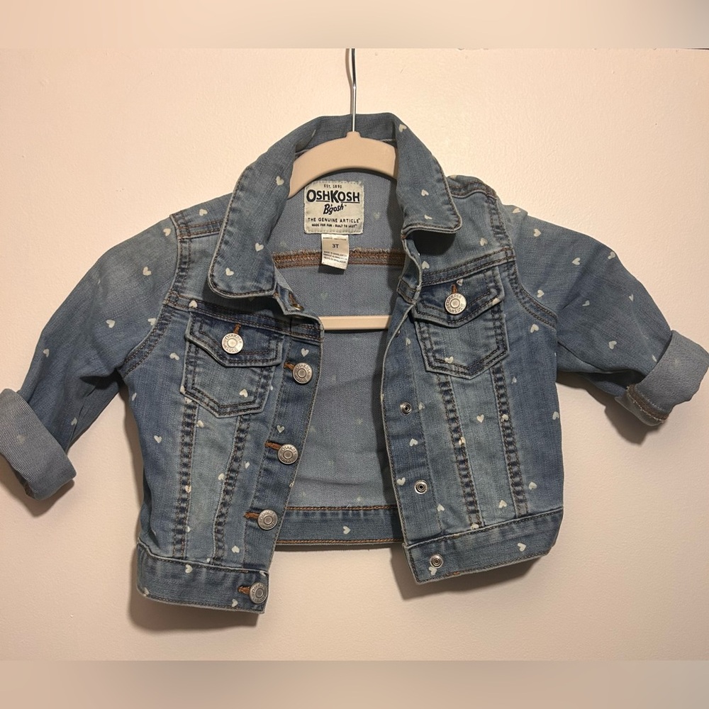 Heart Denim Jacket